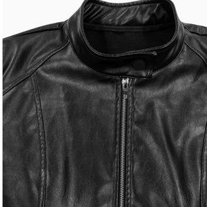 Vegan Leather jacket -NEW